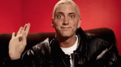 Man And Woman On Stage Woman In Overalls Smiling GIF
