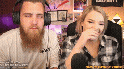 Man And Woman On YouTube Video GIF