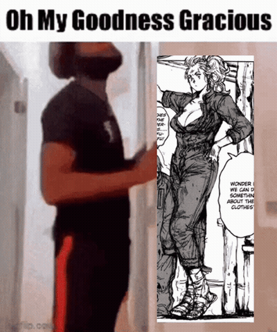 Man And Woman Picture Oh My Goodness Gracious GIF