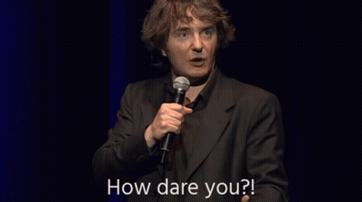 Man And Woman Playing Tennis With 'A & A' Sign GIF
