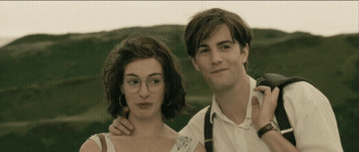Man And Woman Posing For Picture GIF
