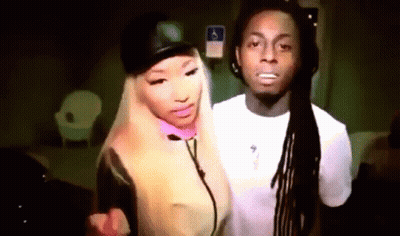 Man And Woman Posing GIF