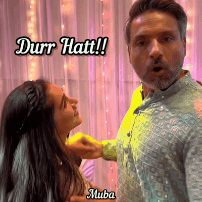 Man And Woman Saying Durr Hatt GIF