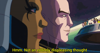 Man And Woman Saying Hmm Not An Entirely Displeasing Thought GIF