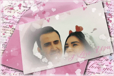 Man And Woman Saying I Love You GIF