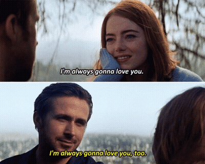 Man And Woman Saying I'm Always Gonna Love You GIF