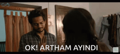 Man And Woman Saying Ok GIF