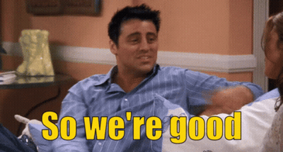 Man And Woman Saying So We're Good GIF
