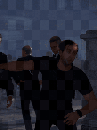 Man And Woman Saying Stop It Babe GIF
