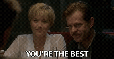 Man And Woman Saying You're The Best GIF