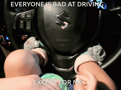 Man And Woman Screaming In Car GIF