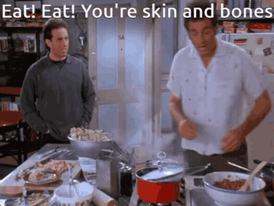 Man And Woman Sitting At Table Saying Or If We Know How To Solve Crimes GIF