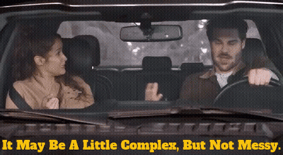 Man And Woman Sitting In Car GIF