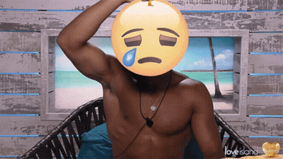 Man And Woman Sitting Love Island GIF
