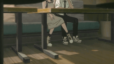 Man And Woman Sitting Together In Room GIF