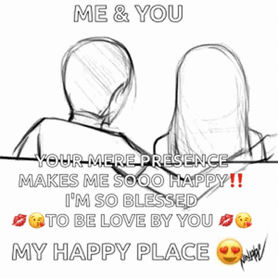 Man And Woman Sitting Together GIF