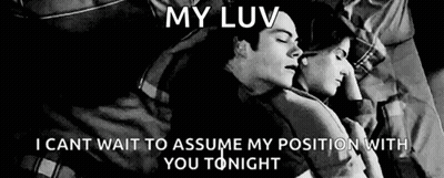Man And Woman Sleeping In Bed GIF