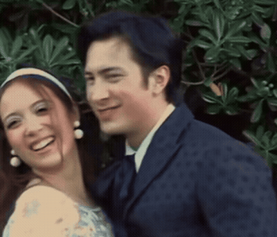 Man And Woman Smiling GIF