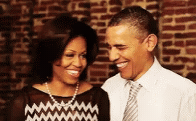 Man And Woman Smiling At Each Other GIF