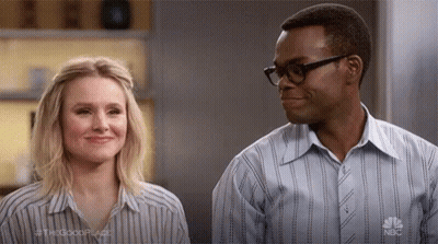 Man And Woman Smiling Together GIF