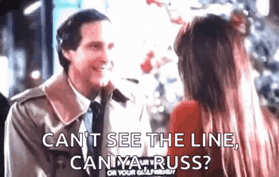 Man And Woman Standing And Talking GIF