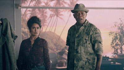 Man And Woman Standing In Room GIF