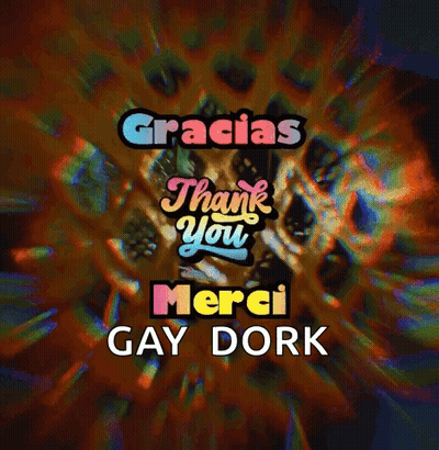 Man And Woman Standing In Room Saying You're My Favorite Dork GIF