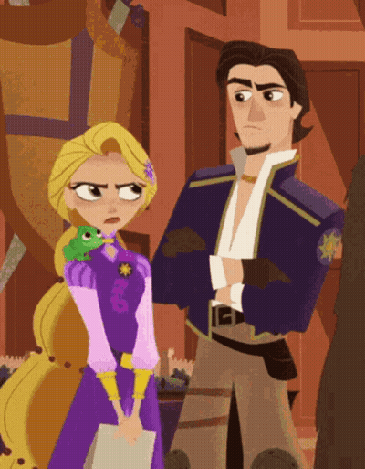 Man And Woman Standing In Room GIF