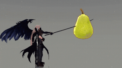 Man And Woman Standing, Man With Sword GIF