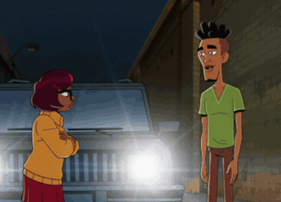 Man And Woman Standing Next To Each Other GIF