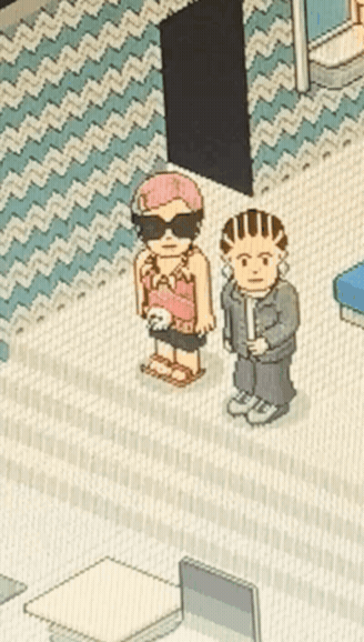 Man And Woman Standing Next To Each Other GIF