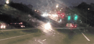 Man And Woman Standing On Stage GIF