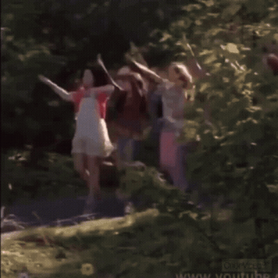 Man And Woman Standing Side By Side GIF