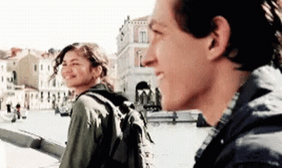Man And Woman Standing Together GIF