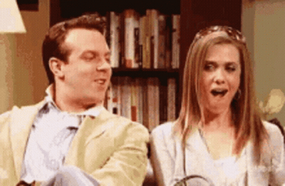 Man And Woman Standing Together GIF