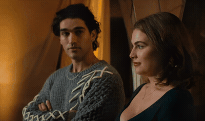 Man And Woman Standing Together GIF