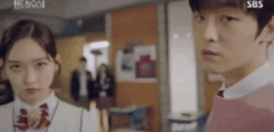 Man And Woman Standing Together GIF