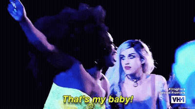 Man And Woman Standing Together GIF