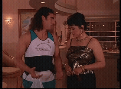 Man And Woman Standing Together GIF