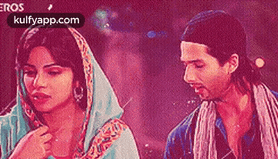 Man And Woman Standing Together GIF