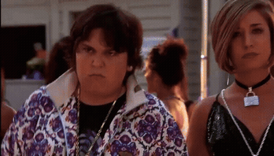 Man And Woman Standing Together With Choker GIF