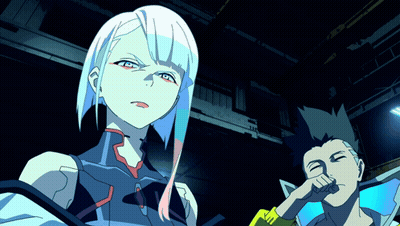 Man And Woman Standing Together Woman Looking At Camera GIF