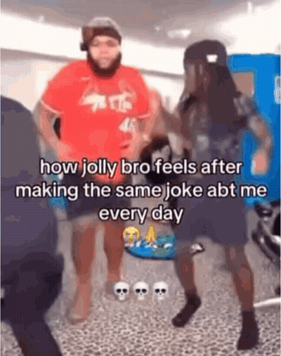 Man And Woman Standing With Skulls On Ground GIF
