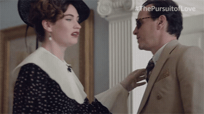 Man And Woman Standing With Thepursuitoflove GIF