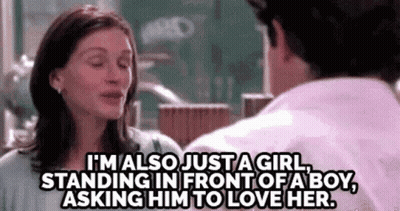 Man And Woman Talking GIF