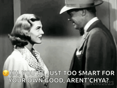 Man And Woman Talking GIF