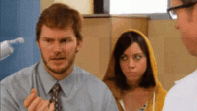 Man And Woman Talking GIF