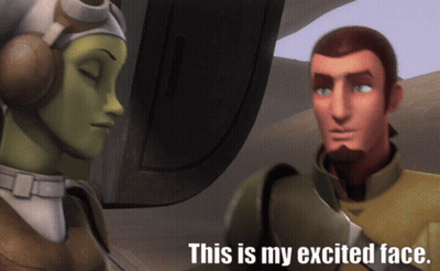Man And Woman This Is My Excited Face GIF