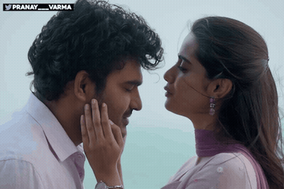 Man And Woman Touching Foreheads Pranay Varma GIF