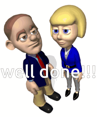 Man And Woman Well Done GIF
